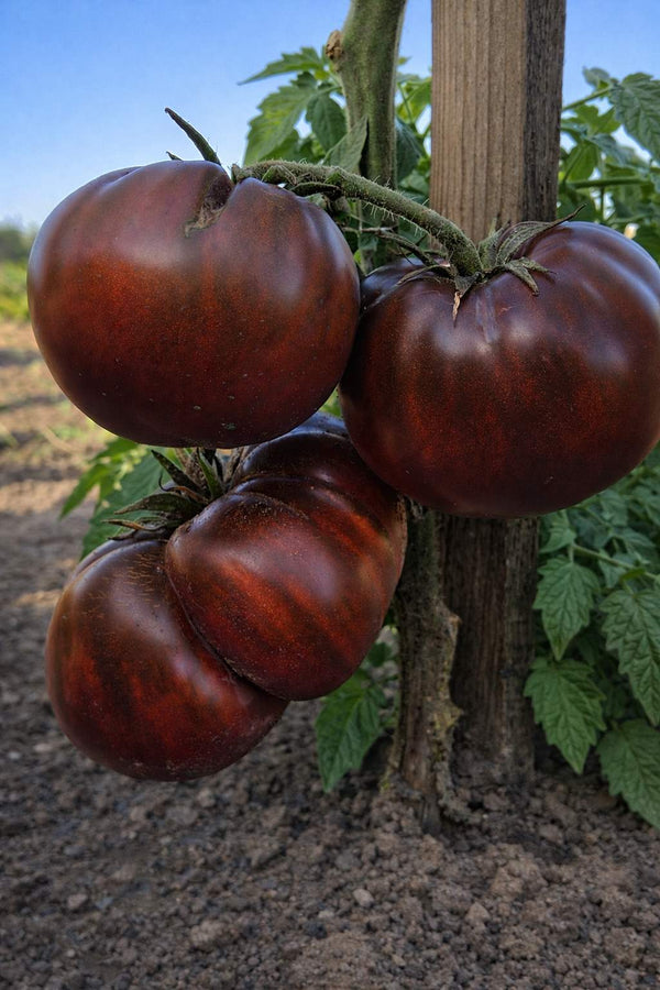 Sazenice rajčat - Černé rajče - Černý princ ( Noire de Crimee )